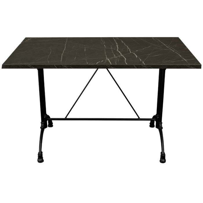 Marble top deals rectangular bistro table