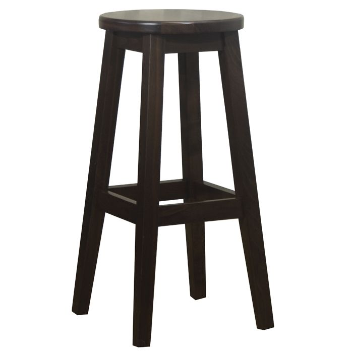 Galway Solid Wood Bar Stool Walnut Mayfair Furniture