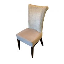 Highback Grand Restaurant Chair with Two Tone Fabric