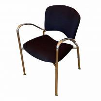 Black Stacking Banqueting Armchair