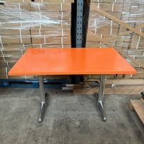 *Clearance* Werzalit Orange Outdoor Top and Base