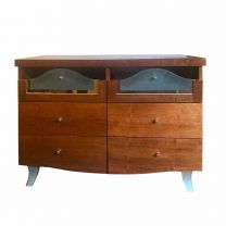 Large Stylish Wooden Bedroom Dresser and Draws