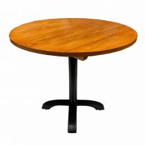 Light Oak 90cm Round Complete Table