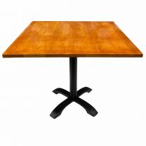 Light Oak Large Square Complete Table