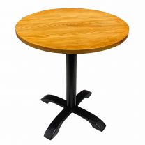 Light Oak Small Round Complete Table