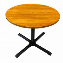 Light Oak Large Round Complete Table