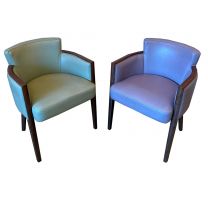 Ex 5 Star Hotel Lilac and Green Tub chairs