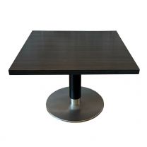 Dark Oak Laminate Coffee Table with Pedrali Base