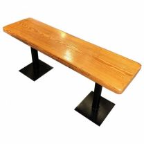 Used Solid Wood Bench Seat. 110cm