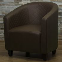 *Clearance* Taunton Tub Chair Brown