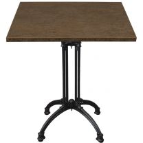 Copper Baltic Complete Continental Square Table