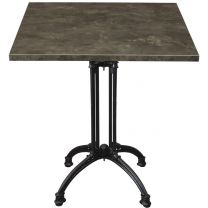 Silver Baltic Complete Continental Square Table