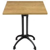 Forest Oak Complete Continental Square Table