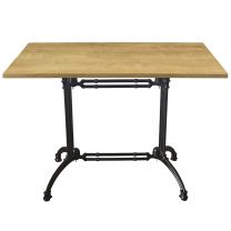 Forest Oak Complete Continental Rectangle Table