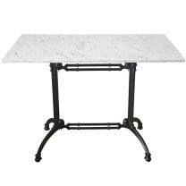 White Marble Complete Continental Rectangle Table