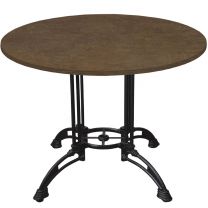 Copper Baltic Complete Continental Large Round Table