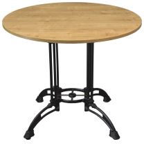 Forest Oak Complete Continental Large Round Table