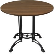 Walnut Complete Continental Large Round Table