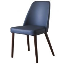 Ritz Walnut / Grey Side Chair