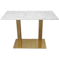 White Marble Complete Zeus Rectangle Table