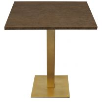 Copper Baltic Complete Zeus Square Table