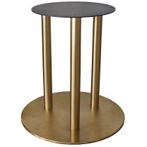 Zeus Gold Large Round Table Base