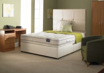 4FT6" Double 13.5G Open Coil Mattress & Base with Memory Foam