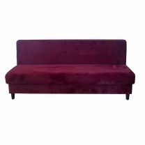 Suede Purple Dining Bench