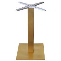 Zeus Gold Square Table Base