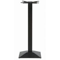 Step Square Table Base - Poseur Height
