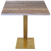 Sterling Oak Complete Zeus Square Table