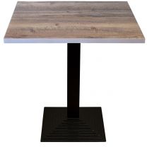 Sterling Oak Complete Step Square Table