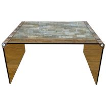 80cm x 60cm Glass Coffee Table