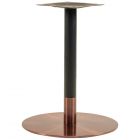 Sphinx Large Dining Height Table Base Rose Gold & Black