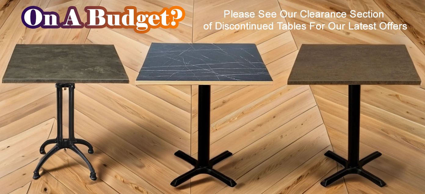 Discontinued Tables